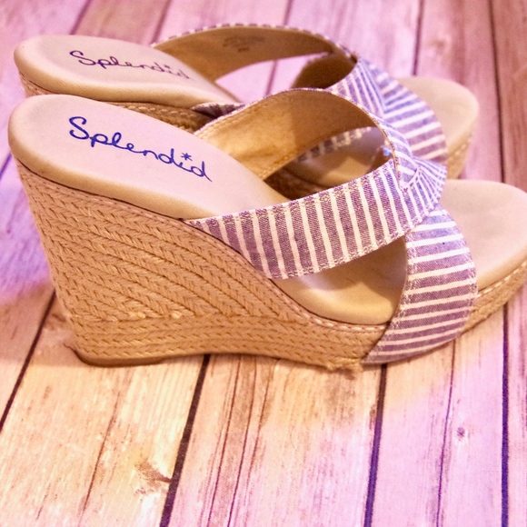 Splendid Shoes - Splendid Wedge Platform Sandals